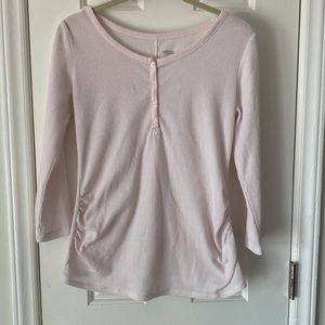 Old Navy Maternity Waffle 3/4 Sleeve